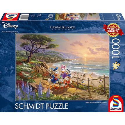 Schmidt Puzzle Disney Donald & Daisy Puzzel 1000 Stukjes