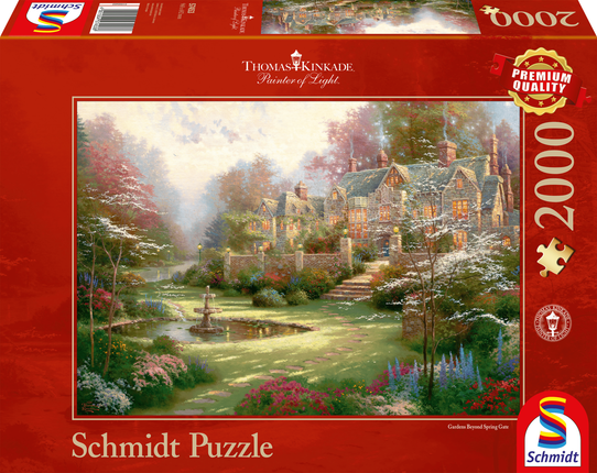Schmidt Puzzle Gardens beyond Spring Gate Puzzel 2000 stukjes