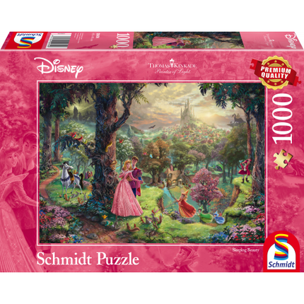 Schmidt Puzzle Puzzel Disney Doornroosje 1000 Stukjes