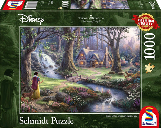Schmidt Puzzle Puzzel Disney Sneeuwwitje 1000 Stukjes the Cottage