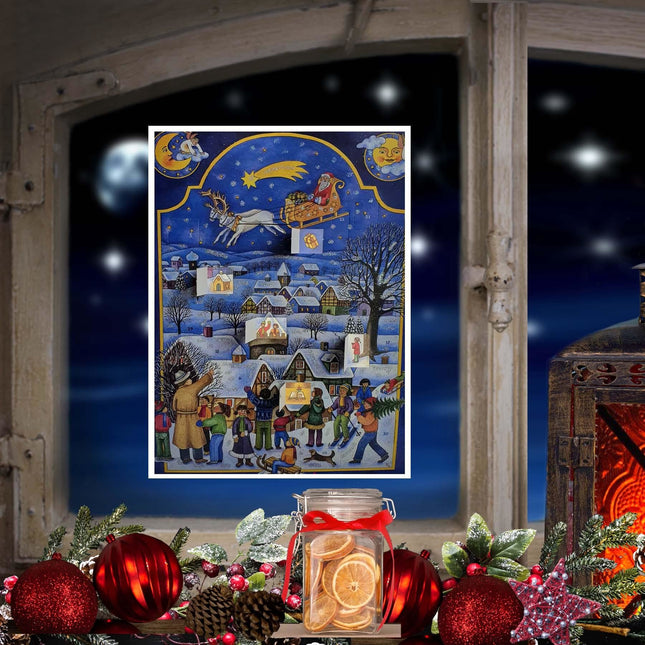 Sellmer A4 Adventskalender Nicolaas Komt