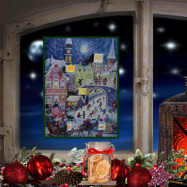 Sellmer A4 Adventskalender Schaatsen is leuk