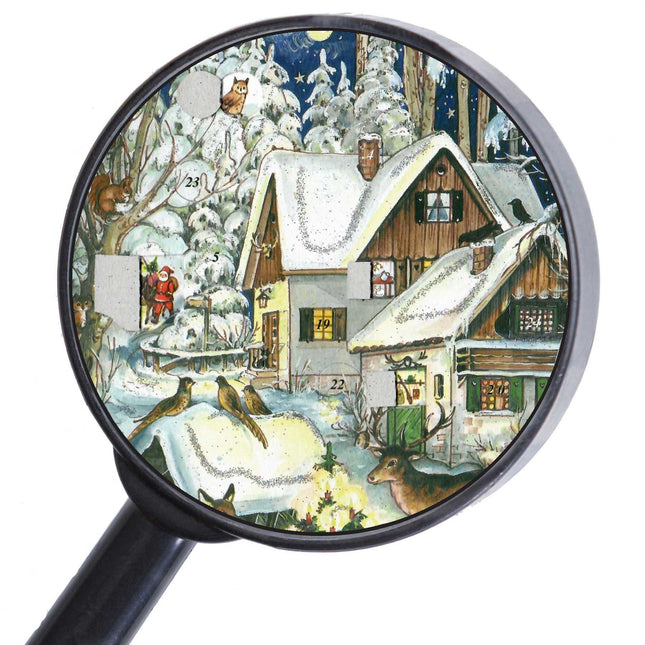 Sellmer A4 Adventskalender Winter met de Dieren