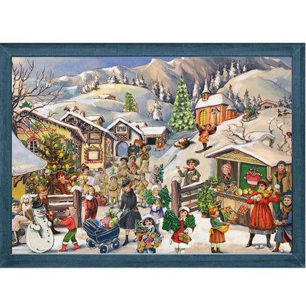 Sellmer Adventskalender Bergdorp in de Sneeuw