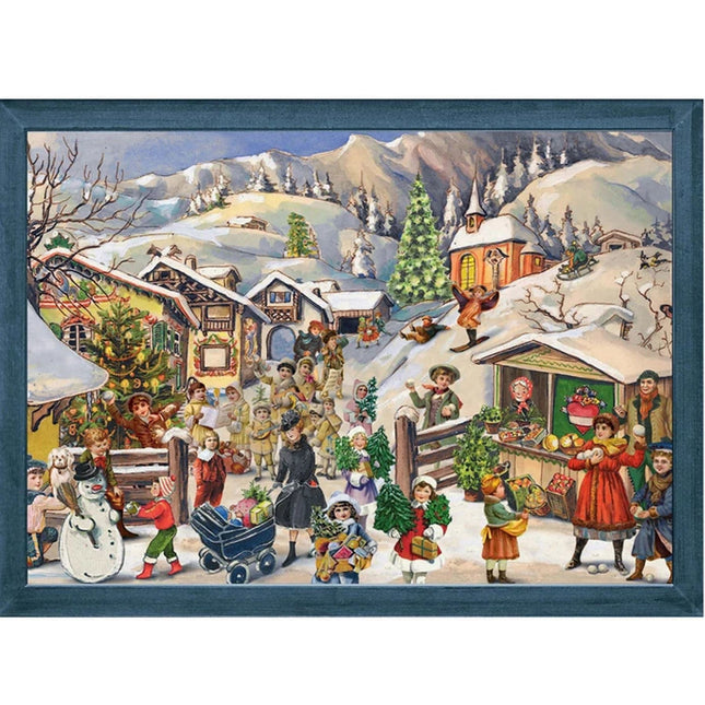 Sellmer Adventskalender Bergdorp in de Sneeuw