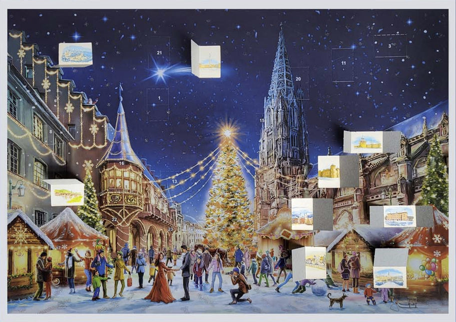 Sellmer Adventskalender Freiburg Kerstmarkt