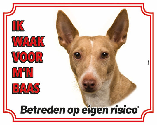 Stickerkoning Podenko Waakbord