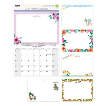 Tallon Memo Kalender met Pen 2027