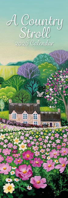 The Gifted Stationary A Country Stroll Slimline Kalender 2026