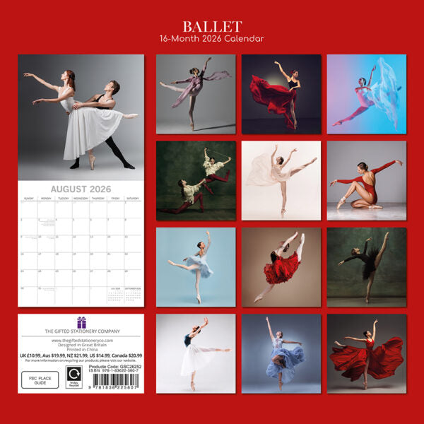 The Gifted Stationary Ballet Kalender 2026