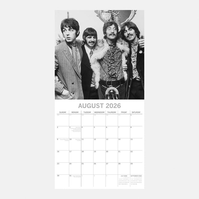 The Gifted Stationary Beatles 16 Maanden Kalender 2026