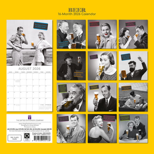 The Gifted Stationary Bier Kalender 2026