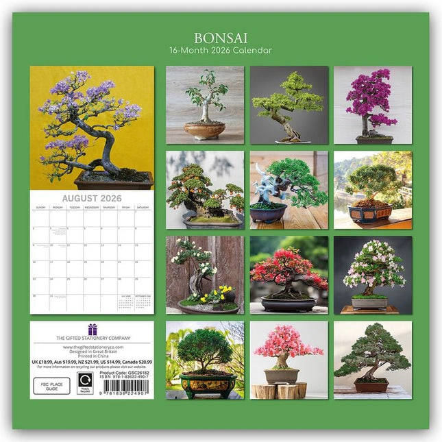 The Gifted Stationary Bonsai Kalender 2026