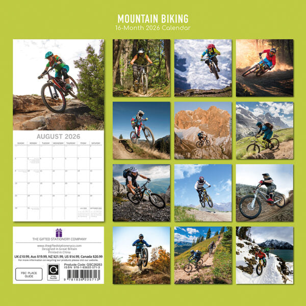 The Gifted Stationary Mountainbiken Kalender 2026