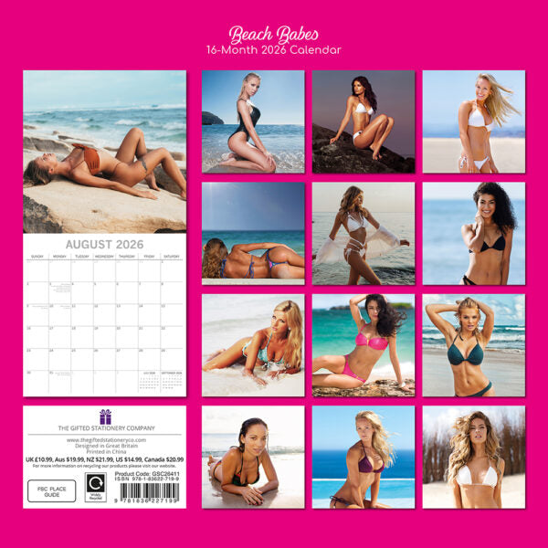 The Gifted Stationary Strandbabes Kalender 2026
