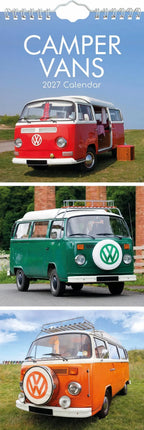 The Gifted Stationary Volkswagen Camper Kalender 2027 Slimline