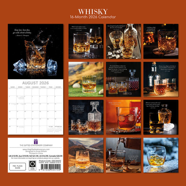 The Gifted Stationary Whisky Kalender 2026