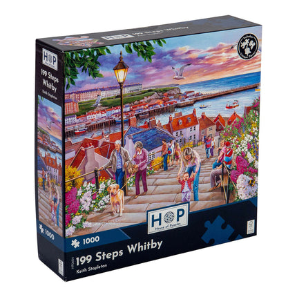 The House of Puzzles 199 Steps Whitby Puzzel 1000 Stukjes