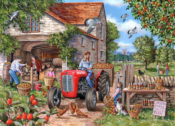 The House of Puzzles Cider en Rosie Puzzel 500 XL Stukjes