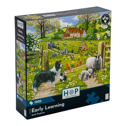 The House of Puzzles Early Learning Puzzel 1000 stukjes