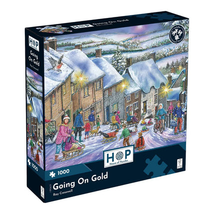 The House of Puzzles Going on Gold Puzzel 1000 Stukjes