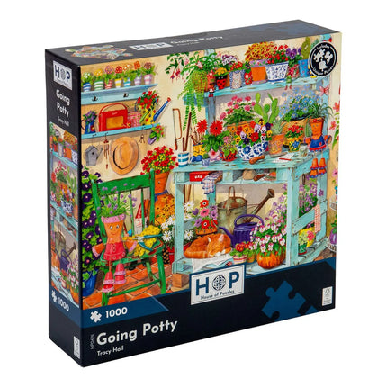 The House of Puzzles Going Potty Puzzel 1000 stukjes