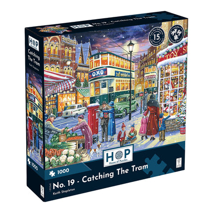The House of Puzzles No.19 - Catching the Tram Puzzel 1000 Stukjes