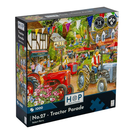 The House of Puzzles No.27 - Tractor Parade 1000 Stukjes Find the Differences