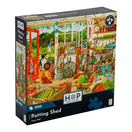 The House of Puzzles Potting Shed Puzzel 1000 Stukjes