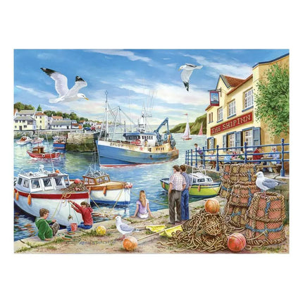 The House of Puzzles Ship Inn Puzzel 500 XL Stukjes