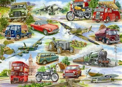 The House of Puzzles Truly Classic Puzzel 500 Stukjes XL