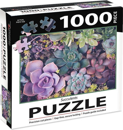 TL Turner Succulents Puzzel 1000 Stukjes