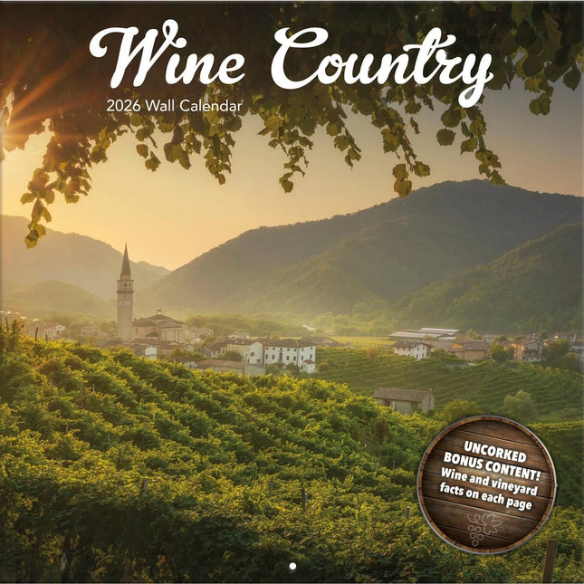 TL Turner Wine Country Kalender 2026