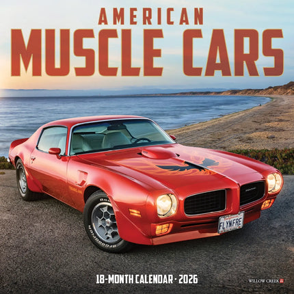 Willow Creek American Muscle Cars Kalender 2026 Mini