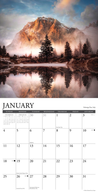 Willow Creek Bergzicht Kalender 2026