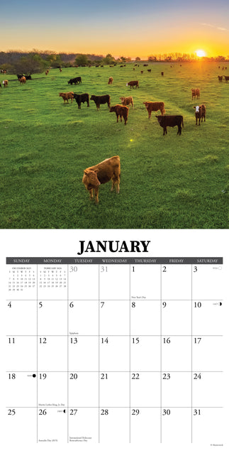 Willow Creek Boerderij Kalender 2026