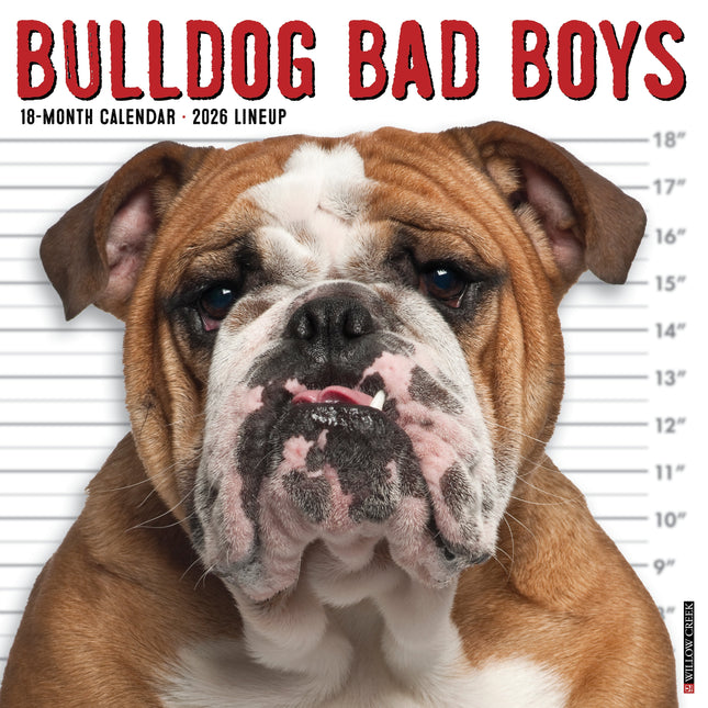 Willow Creek Bulldog Bad Boys Kalender 2026