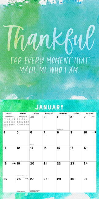 Willow Creek Dankbaar en Gezegend Kalender 2026