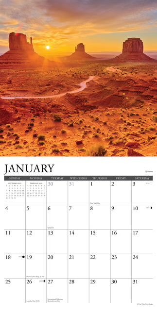 Willow Creek De Binnenwegen van Amerika Kalender 2026