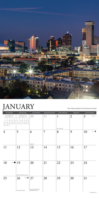 Willow Creek New Orleans Kalender 2026