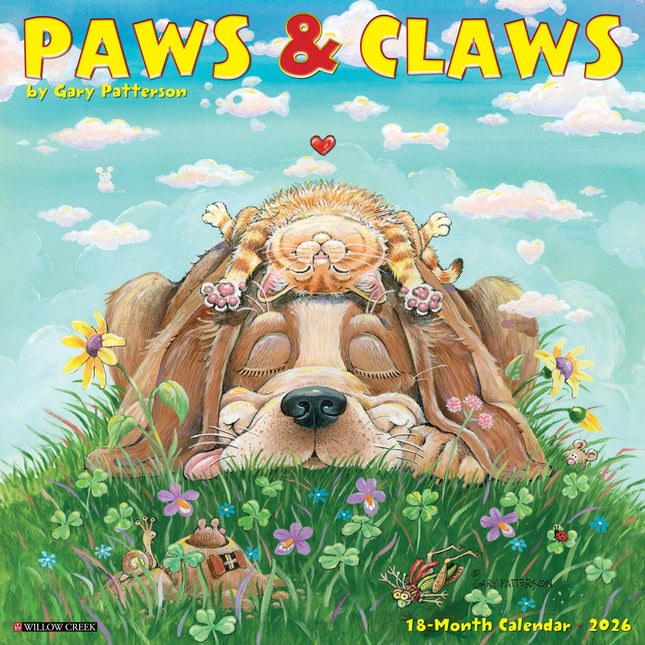 Willow Creek Paws & Claws door Gary Patterson Kalender 2026