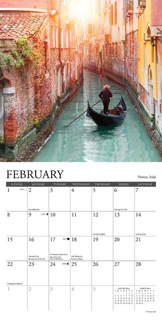 Willow Creek Reislust Kalender 2026 Mini