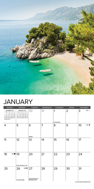 Willow Creek Stranden Kalender 2026 Mini