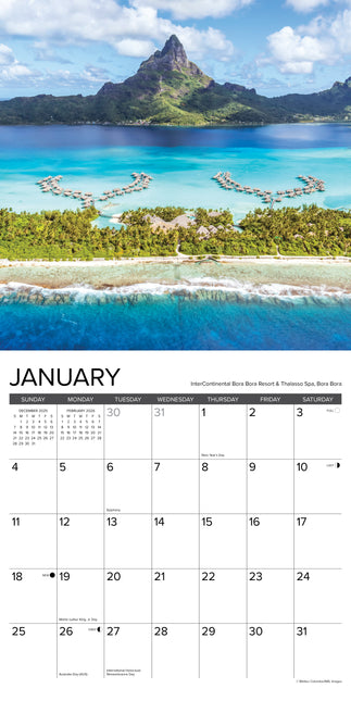 Willow Creek Tropisch Eiland Kalender 2026