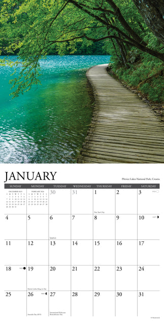 Willow Creek Wandelpaden Kalender 2026