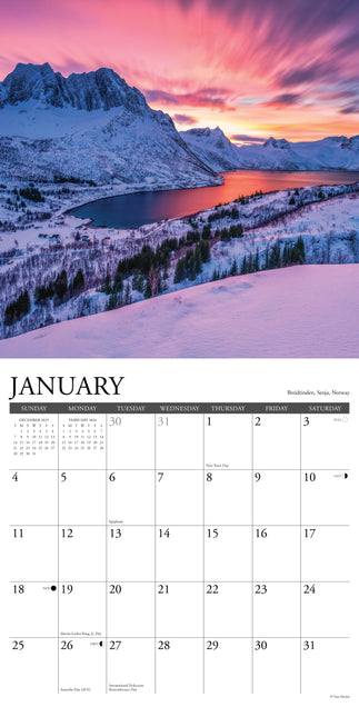 Willow Creek Wanderlust Kalender 2026