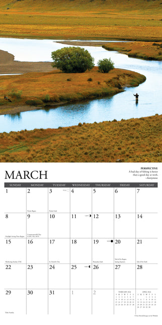 Willow Creek What Fly Fishing Teaches Us Kalender 2026