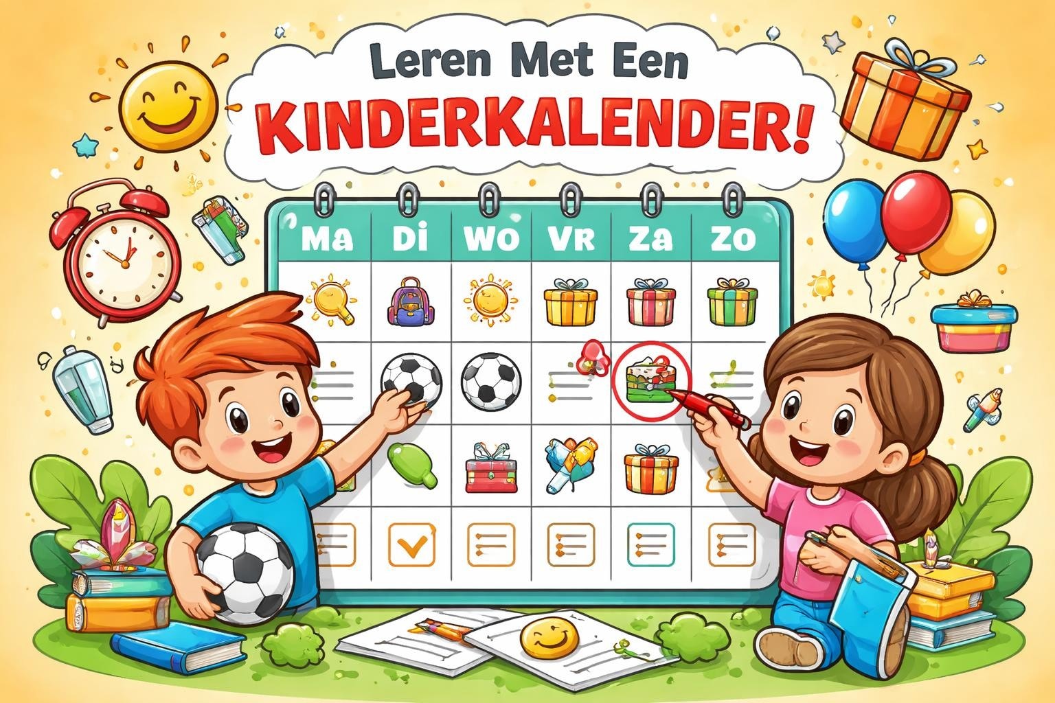 Kalender voor kinderen: structuur en plezier voor 2026