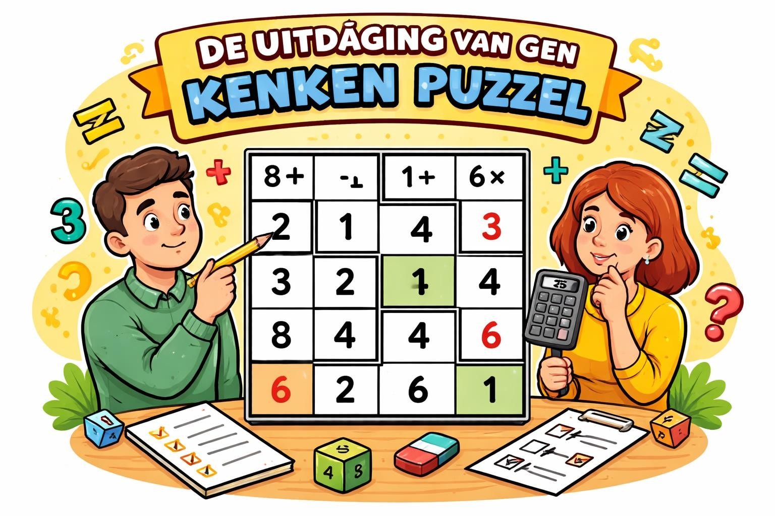 KenKen puzzel: De logische uitdaging voor 2026