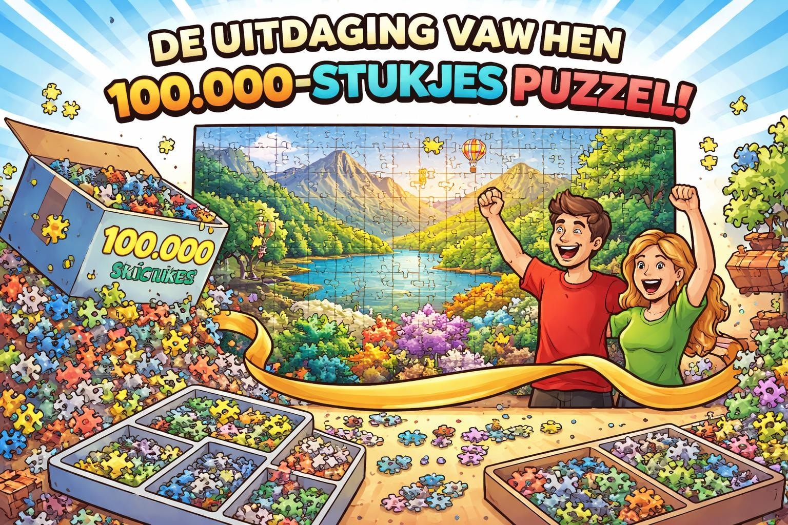 100000 puzzel: De ultieme uitdaging voor puzzelaars in 2026